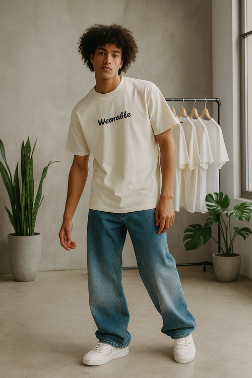 THE END(off white)oversizedT shirt