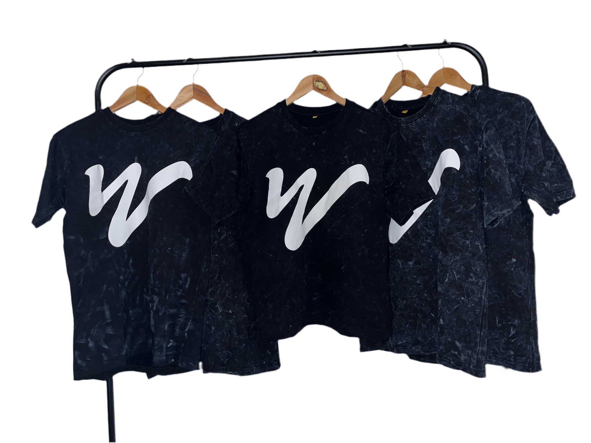Black Acid Wash Oversized T- shirt